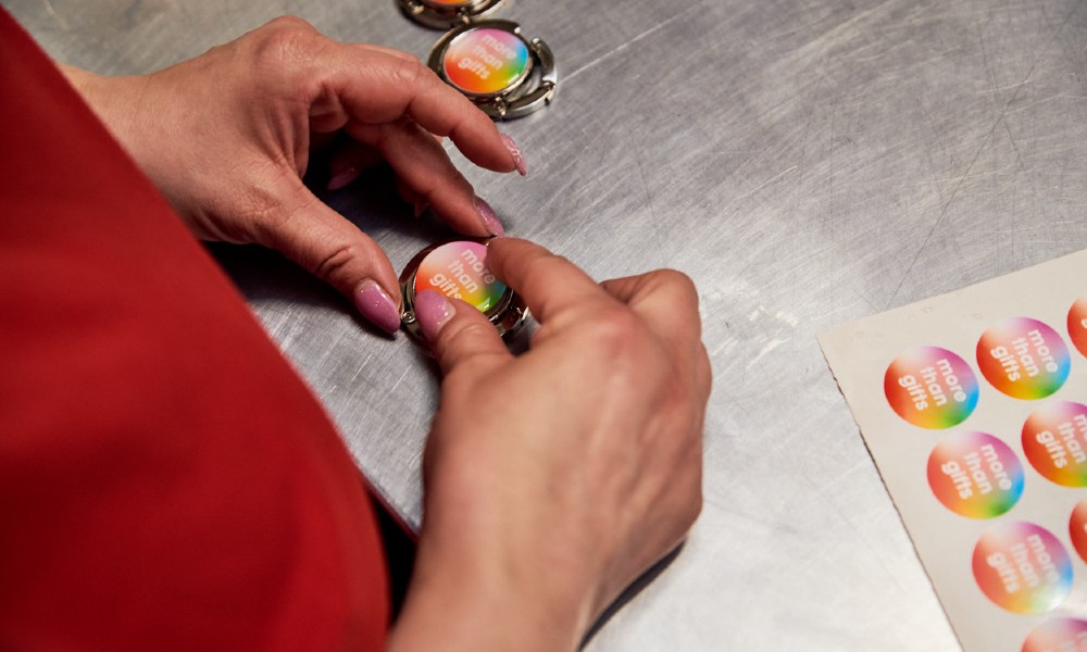 Stampa Doming etichette resinate