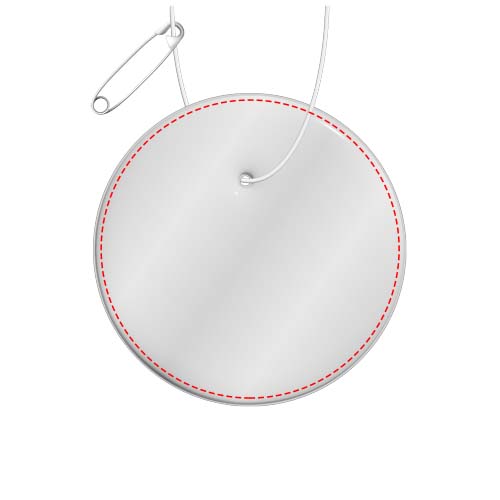 Front (under reflective layer)