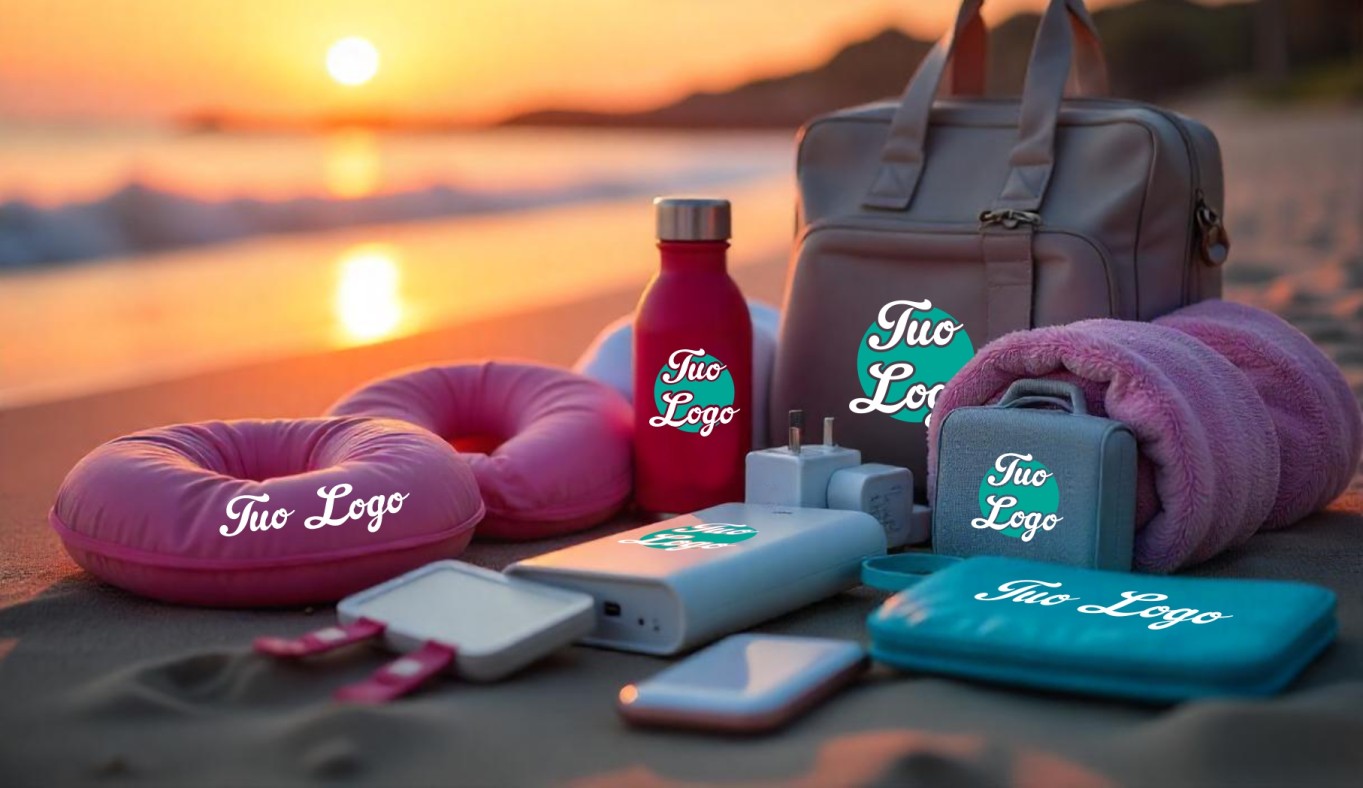 Gadget da viaggio personalizzati: idee per far viaggiare il tuo logo