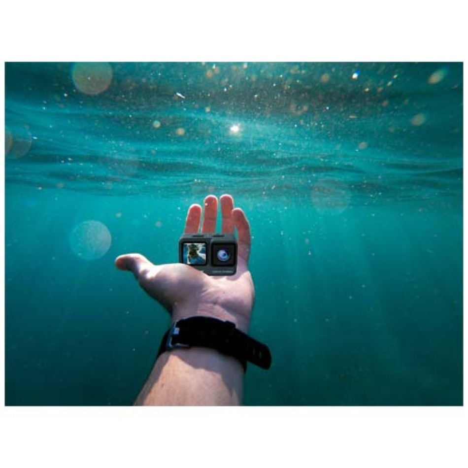 Action camera 4K a doppio schermo da 4K Prixton DV850  Aqua - Gadget.it - 