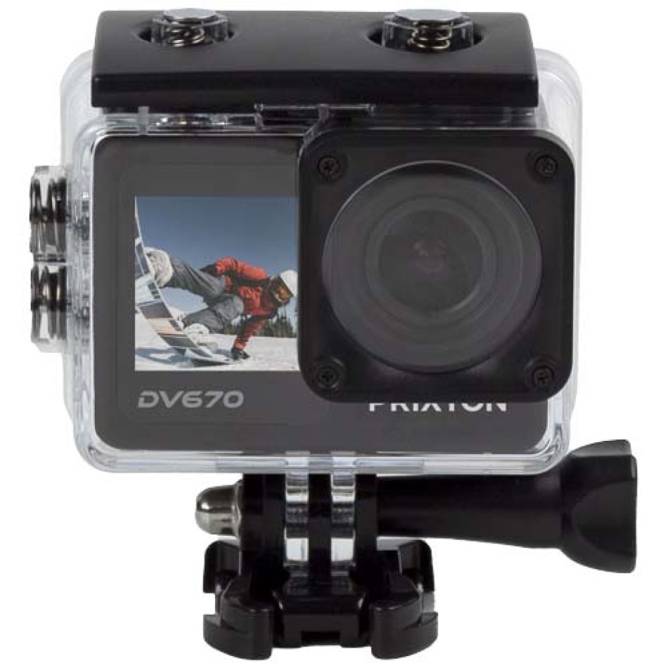 Action camera a doppio schermo da 4K Prixton DV670 - Gadget.it - 