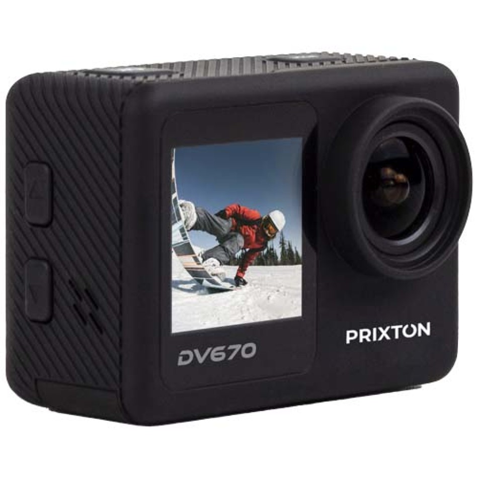 Action camera a doppio schermo da 4K Prixton DV670 - Gadget.it - 