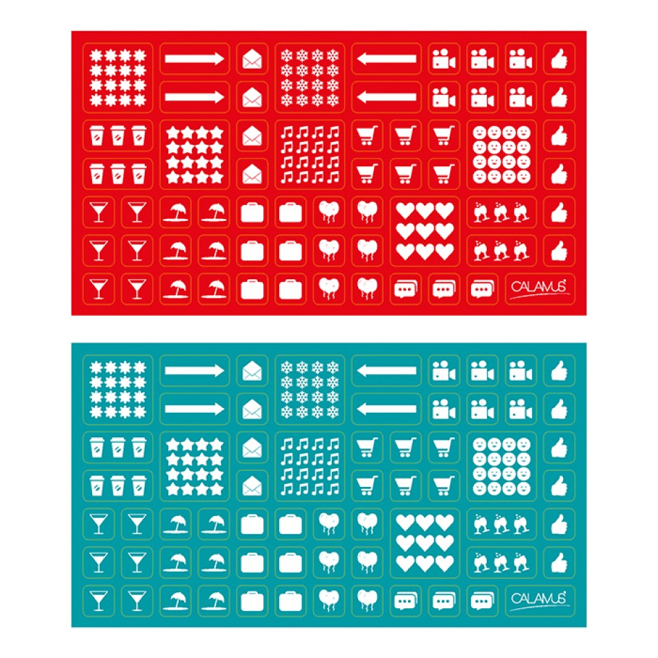 Agenda Settimanale Flessibile 13x21  - Gadget.it - Agenda Settimanale Flessibile con Tasca, Planning e Stickers 13x21 cm