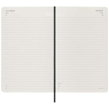 Agenda giornaliera 12 mesi con copertina morbida Moleskine - Gadget.it - 