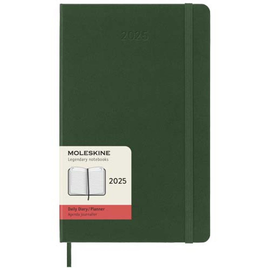 Agenda giornaliera 12 mesi con copertina rigida Moleskine - Gadget.it - 