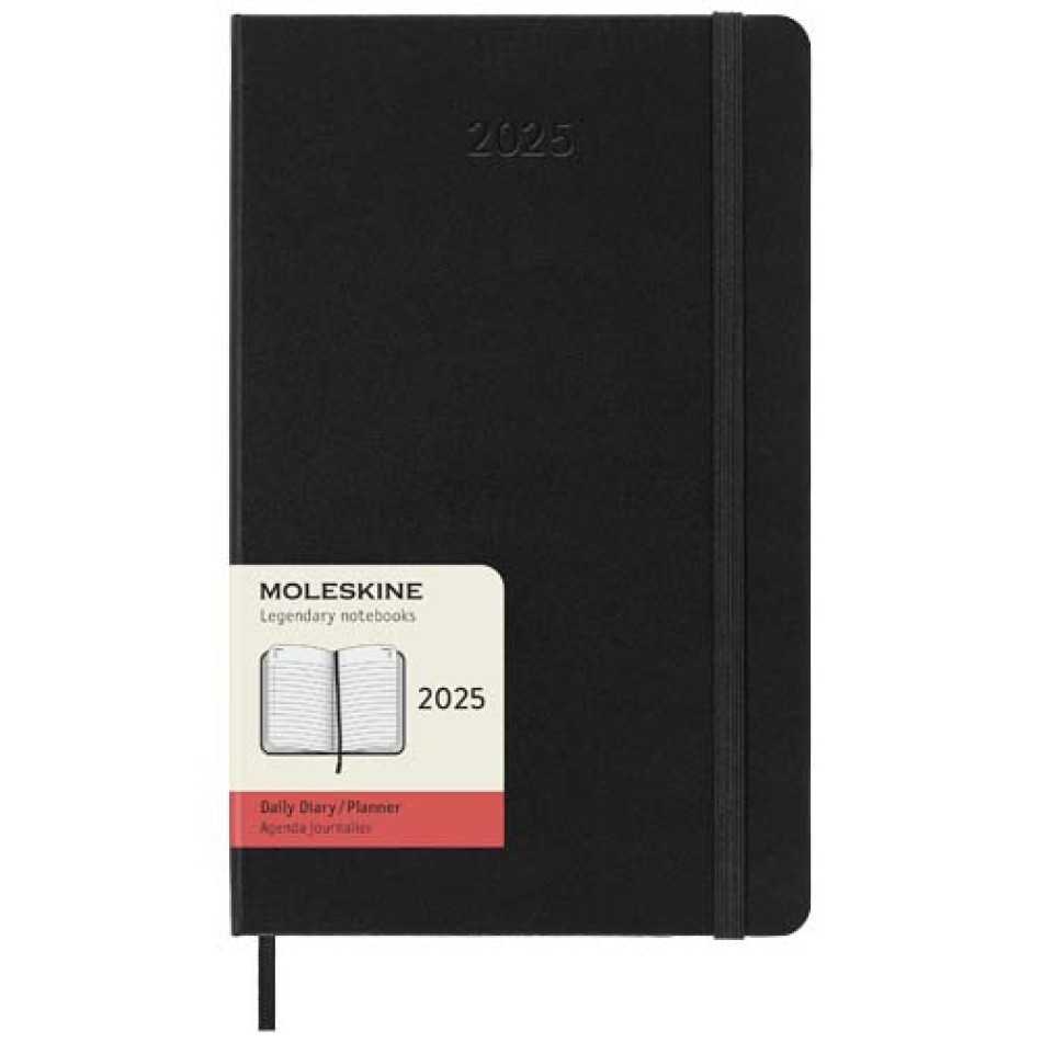 Agenda giornaliera 12 mesi con copertina rigida Moleskine - Gadget.it - 