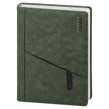Agenda Giornaliera Personalizzata A5  Multilingue con Datario a 2 Colori 324 Pagine - Gadget.it - Agenda Giornaliera Personalizzata A5 con Rubrica e Inserto Cartografico