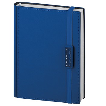 Agenda Giornaliera Personalizzabile 15x21 cm – 336 Pagine con Elastico - Gadget.it - Agenda Giornaliera Personalizzata con Elastico 15x21 cm sab. e dom. abbinati