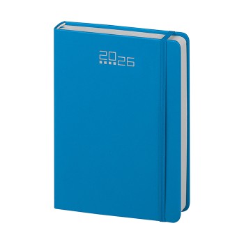 Agenda Giornaliera 14,5x21 - Gadget.it - Agenda Giornaliera 14,5x21 cm in PU con Elastico e Inserti sab. e dom. abbinati