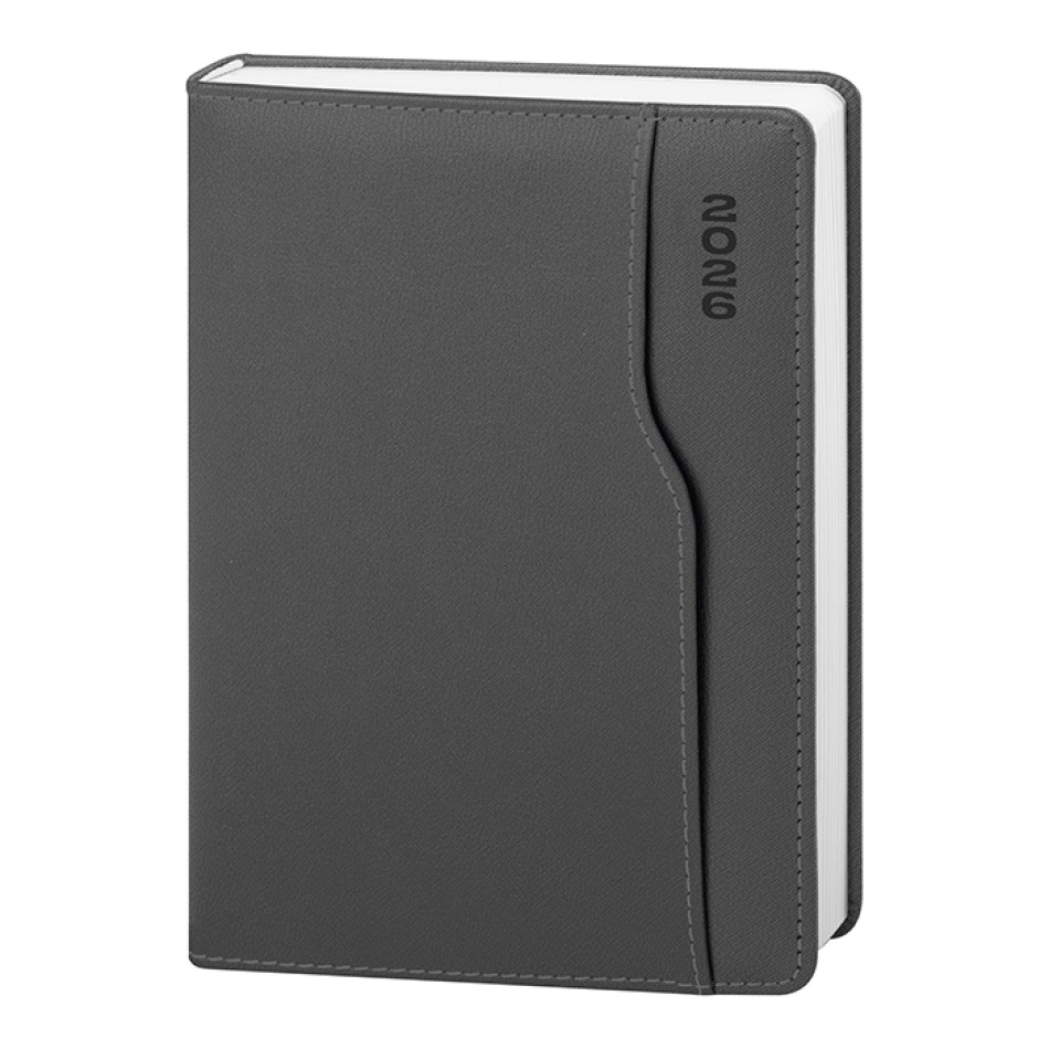 Agenda Giornaliera 15x21 - Gadget.it - Agenda Giornaliera con Tasca, sab. e dom. abbinati, 15x21 cm
