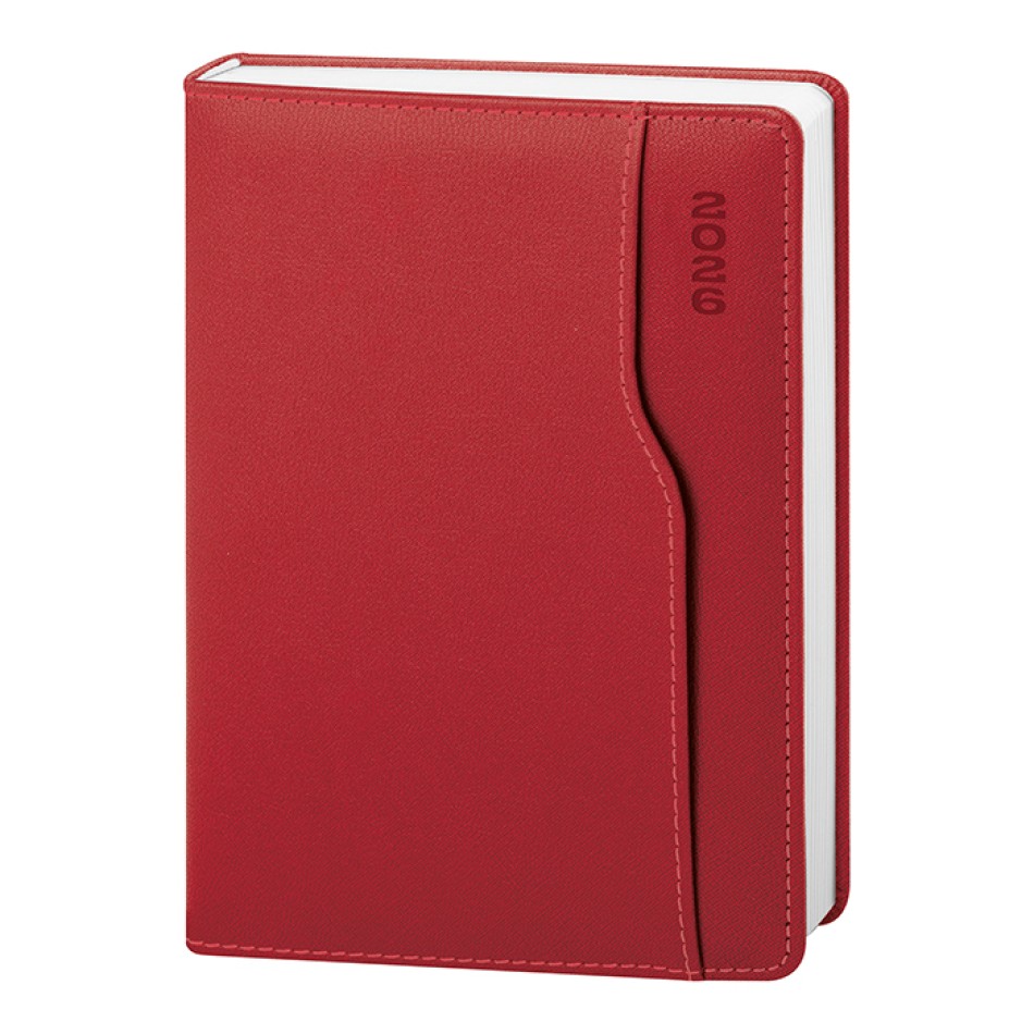 Agenda Giornaliera 15x21 - Gadget.it - Agenda Giornaliera con Tasca, sab. e dom. abbinati, 15x21 cm