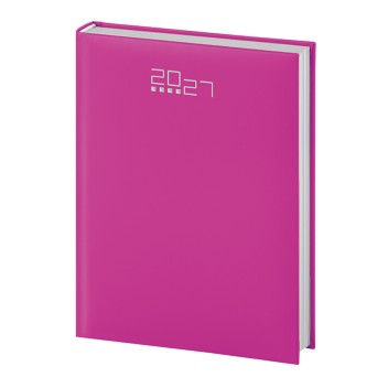 Agenda Giornaliera Personalizzabile 336 Pagine 12x17 cm con Copertina Imbottita e Datario a 2 Colori - Gadget.it - Agenda Giornaliera Personalizzata 12x17 cm con 336 Pagine e Segnapagine