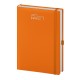 Agenda Giornaliera personalizzabile 14,5 x 21 cm Sab. e Dom. abbinati, chiusura con elastico - Gadget.it - Agenda Giornaliera con Elastico, Portapenne sab. e dom. abbinati 14,5x21 cm