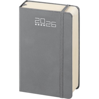 Agenda Giornaliera 9x15  - Gadget.it - Agenda Giornaliera con Elastico, Tasca e Turnario sab. e dom. abbinati 9x15 cm
