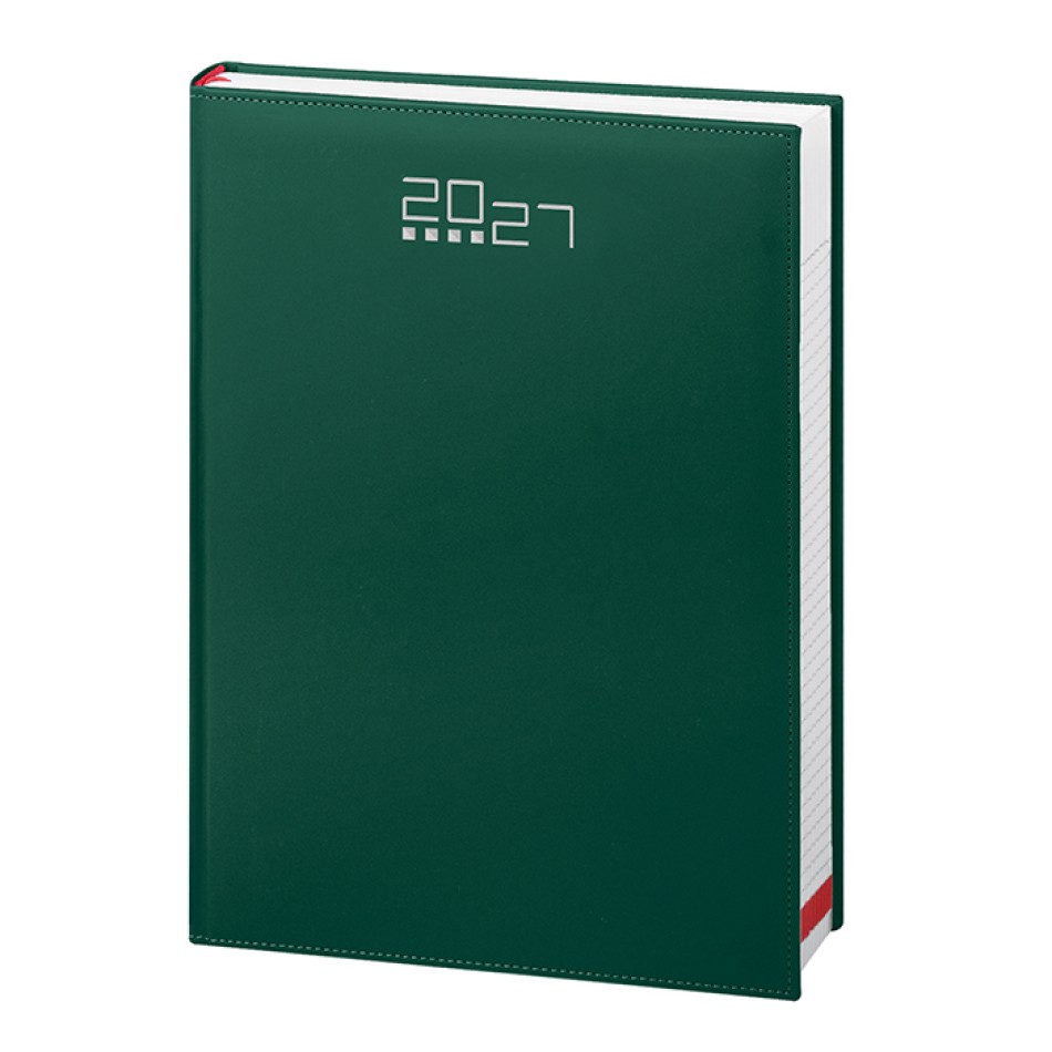 Agenda MAXI Giornaliera Personalizzabile 21x29,7 cm – 400 Pagine S/D/S con Pouch - Gadget.it - Agenda Maxi Giornaliera personalizzata sab. e dom. separati 21x29,7 cm