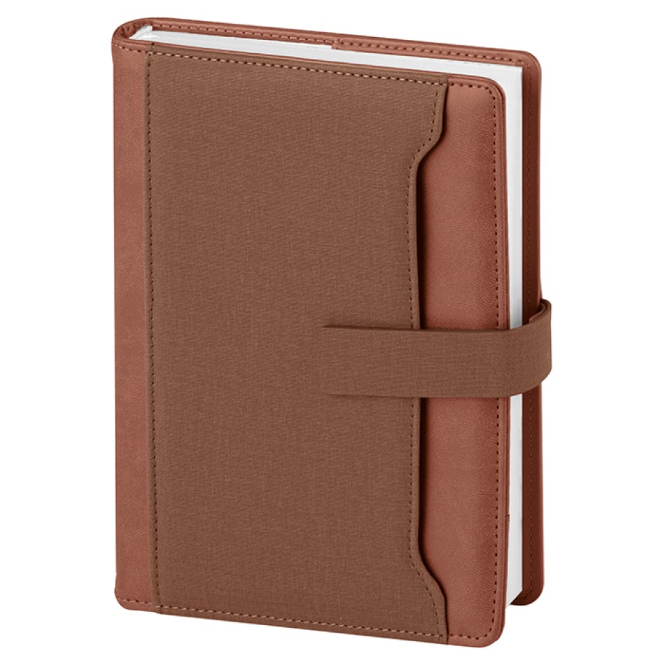 Agenda Portafoglio Maxi 18x25 - Gadget.it - Agenda Portafoglio Maxi Giornaliera Sab. e Dom. Abbinati Personalizzata 18x25 cm