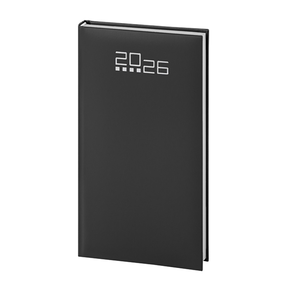 Agenda Settimanale Tascabile Personalizzabile 144 Pagine 8x15 cm con Datario a 2 Colori - Gadget.it - Agenda Settimanale Tascabile Personalizzata 8x15 cm con Rubrica e Cartografia