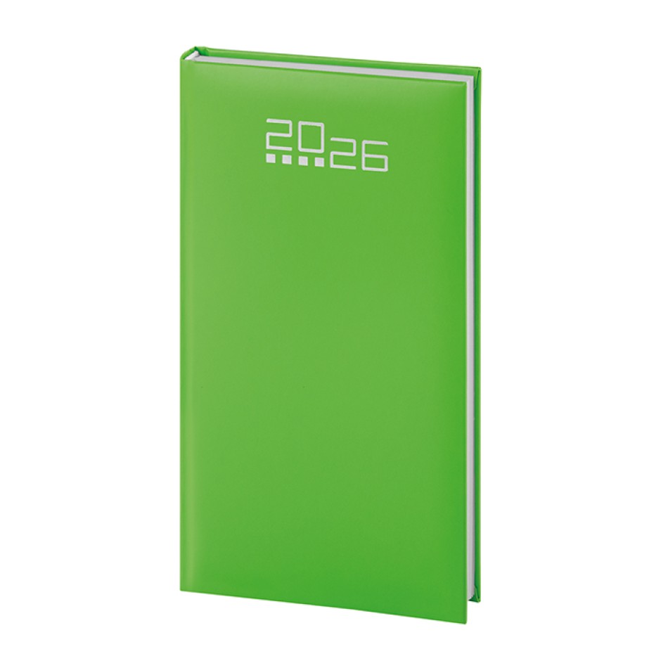 Agenda Settimanale Tascabile Personalizzabile 144 Pagine 8x15 cm con Datario a 2 Colori - Gadget.it - Agenda Settimanale Tascabile Personalizzata 8x15 cm con Rubrica e Cartografia