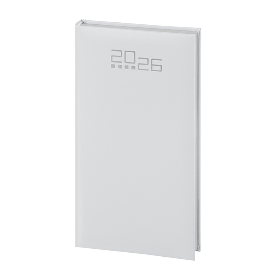 Agenda Settimanale Tascabile Personalizzabile 144 Pagine 8x15 cm con Datario a 2 Colori - Gadget.it - Agenda Settimanale Tascabile Personalizzata 8x15 cm con Rubrica e Cartografia