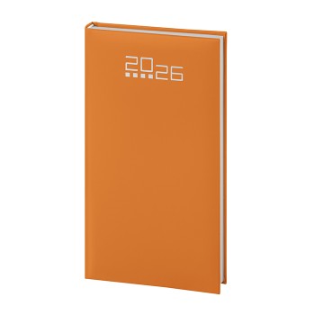 Agenda Settimanale Tascabile Personalizzabile 144 Pagine 8x15 cm con Datario a 2 Colori - Gadget.it - Agenda Settimanale Tascabile Personalizzata 8x15 cm con Rubrica e Cartografia