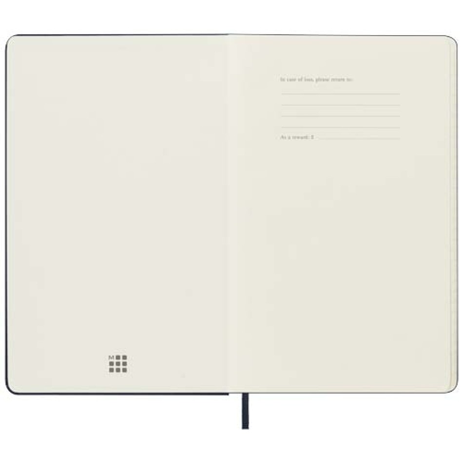 Agenda verticale 12 mesi formato L con copertina rigida Moleskine - Gadget.it - 