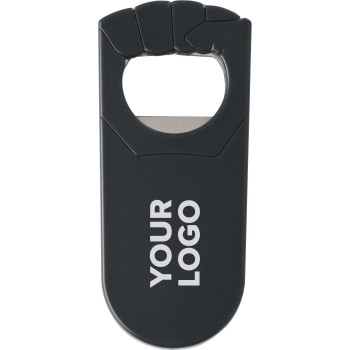Apribottiglie a Forma di Pugno Personalizzabile con Chiudi-Bottiglie - Gadget.it - Apribottiglie Personalizzabile a Forma di Pugno con Funzione Chiudi-Bottiglie