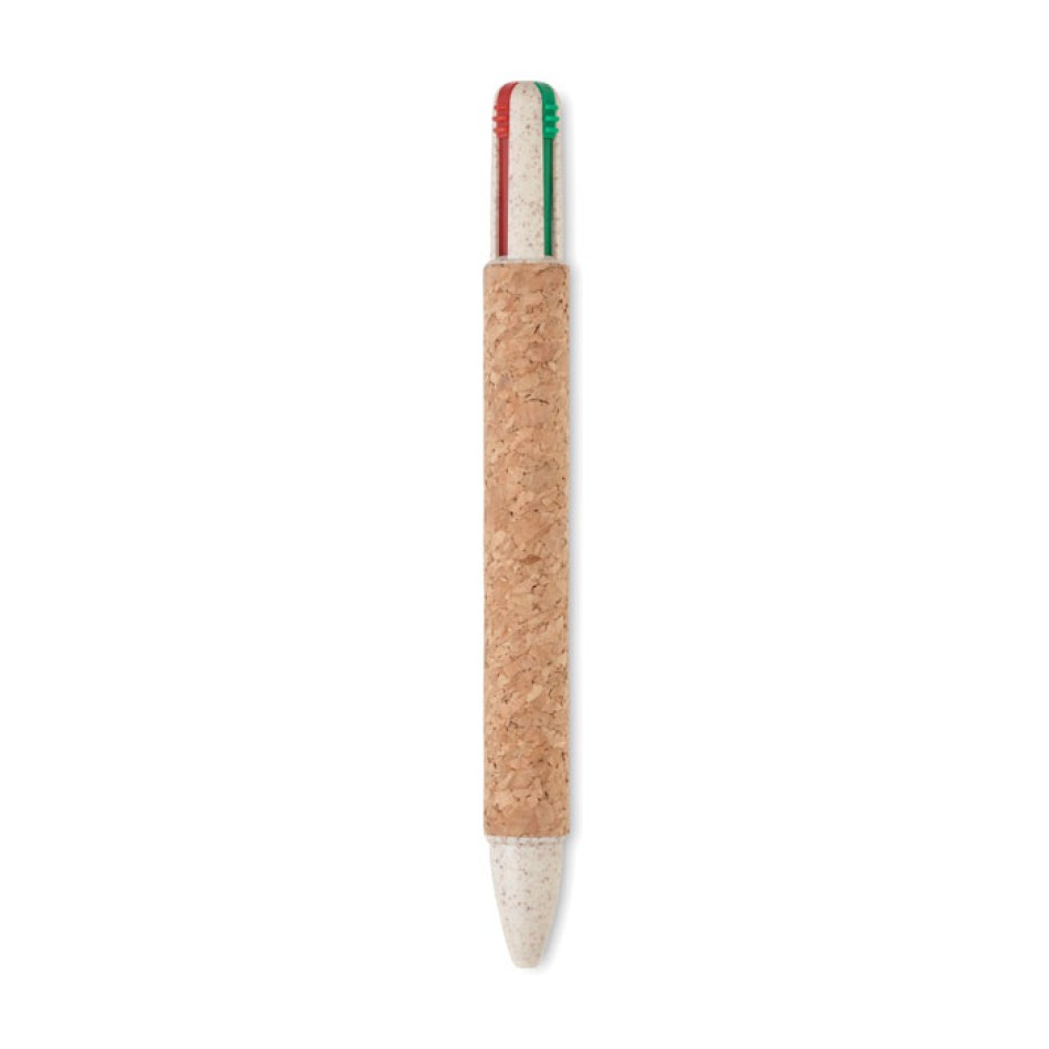Penna a sfera in sughero con inchi - ARBOCHO - Gadget.it - 
