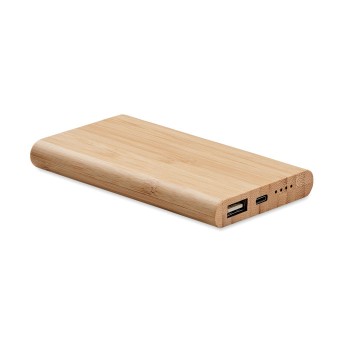 Powerbank in bamboo da 4000mAh - ARENAPOWER C - Gadget.it - 