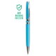 Penna a Sfera personalizzabile con Meccanismo a Rotazione e Dettagli Cromati - Gadget.it - Penna a Sfera personalizzabile con Meccanismo a Rotazione e Minuterie in Metallo