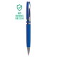 Penna a Sfera personalizzabile con Meccanismo a Rotazione e Dettagli Cromati - Gadget.it - Penna a Sfera personalizzabile con Meccanismo a Rotazione e Minuterie in Metallo