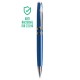 Penna a Sfera personalizzabile con Meccanismo a Rotazione e Dettagli Cromati - Gadget.it - Penna a Sfera personalizzabile con Meccanismo a Rotazione e Minuterie in Metallo