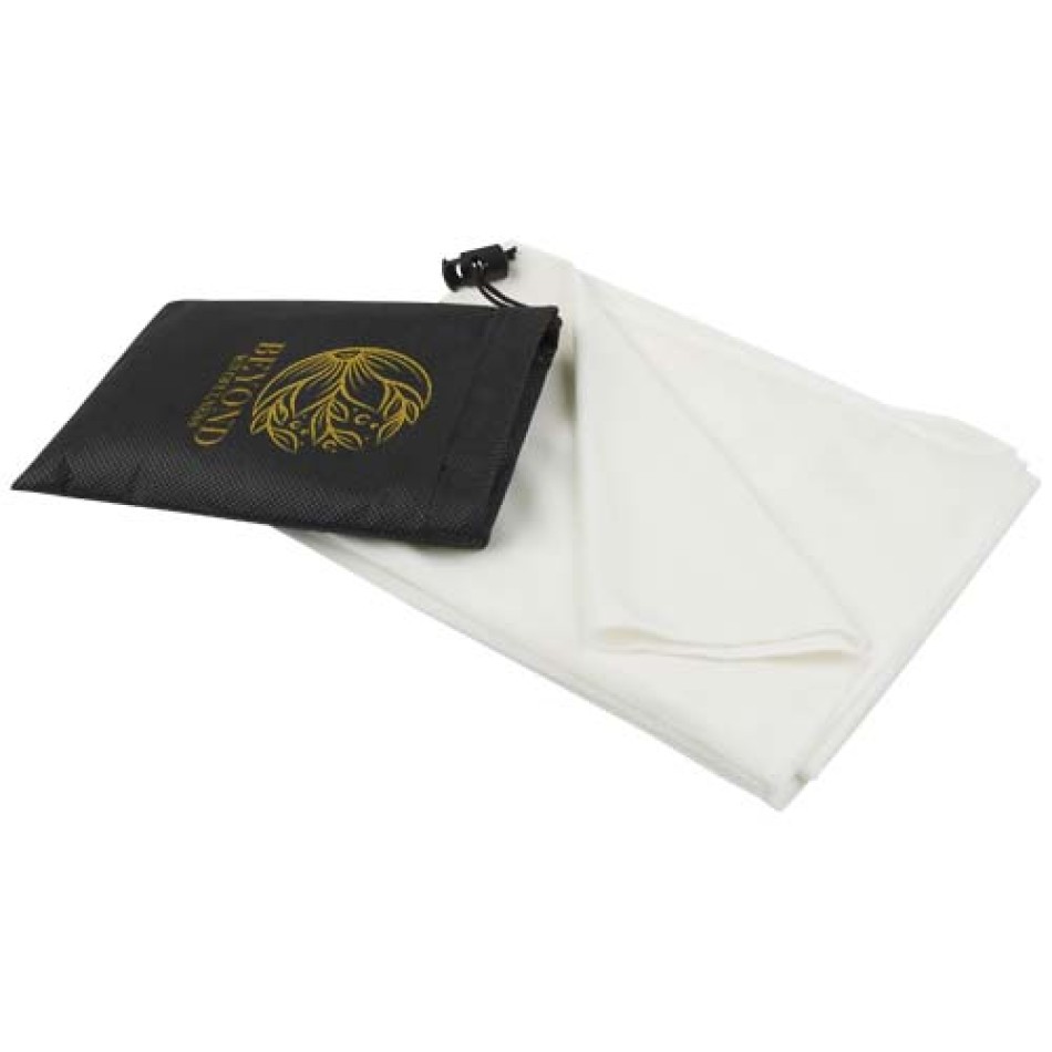 Asciugamano sportivo in PET riciclato 50 x 100 cm Lucas - Gadget.it - 