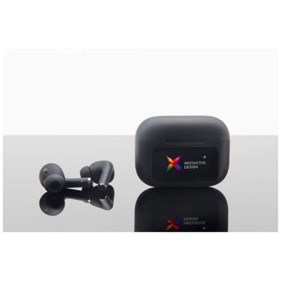 Auricolari ANC con custodia di ricarica e touchscreen interattivo SCX.design E26 - Gadget.it - 