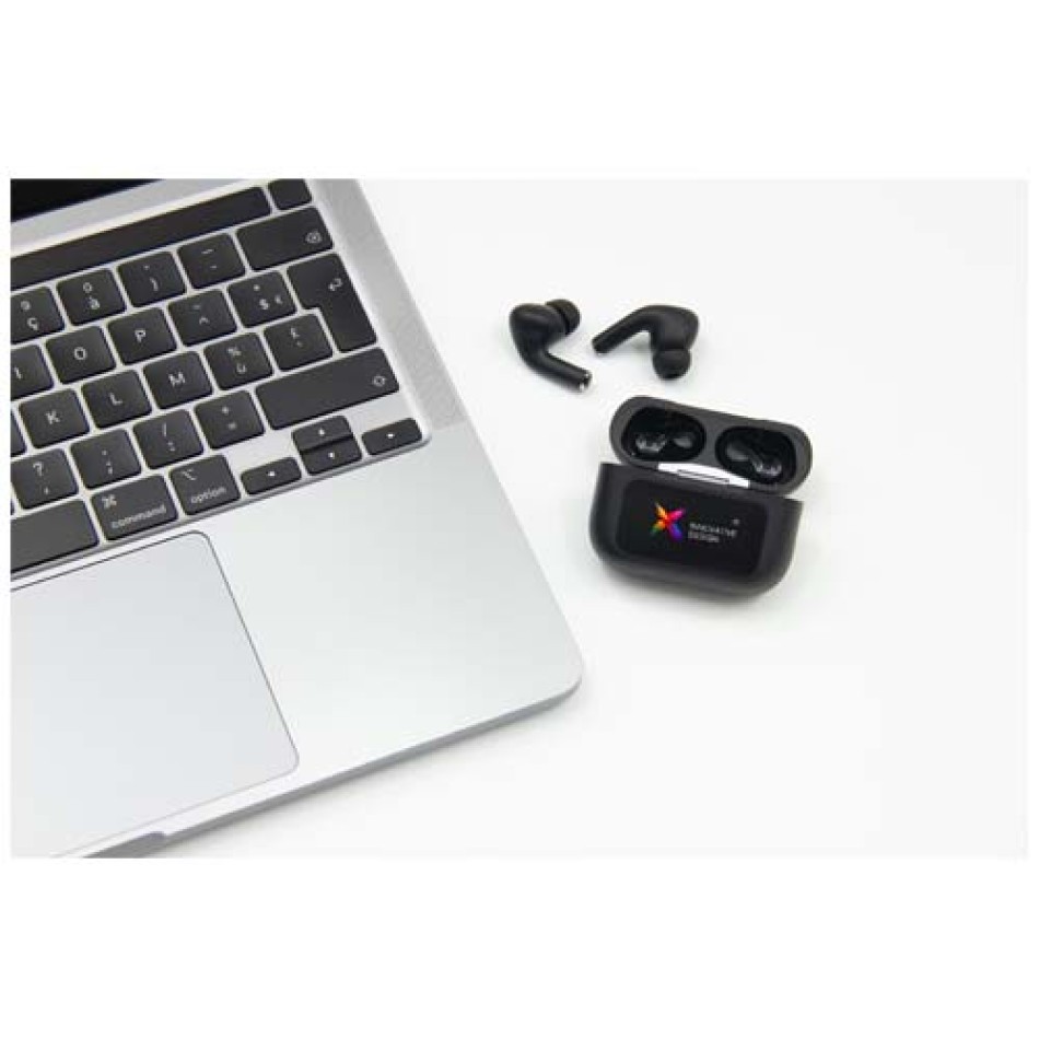 Auricolari ANC con custodia di ricarica e touchscreen interattivo SCX.design E26 - Gadget.it - 