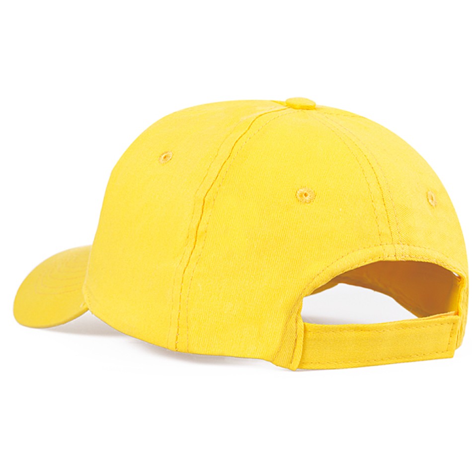 Cappellino bambino cotone twill 5 pannelli regolabile con velcro - Baby - Gadget.it - 