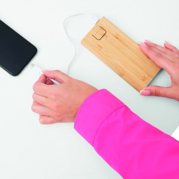 BAMBOO ENERGY - Powerbank - Gadget.it - 