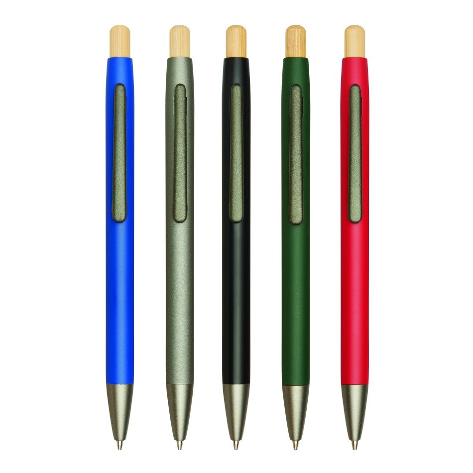 BAMBOO PUSHER - Penna a sfera in alluminio - Gadget.it - 