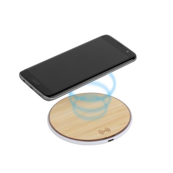 Caricabatterie wireless bamboo - Gadget.it - 