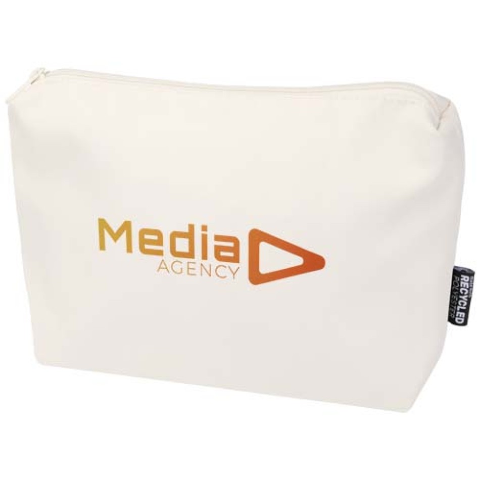 Beauty case da viaggio in materiale riciclato da 2 litri Trip Aware™ - Gadget.it - 