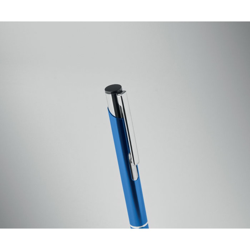 Penna in alluminio ricilato refill blu - BERN - Gadget.it - 