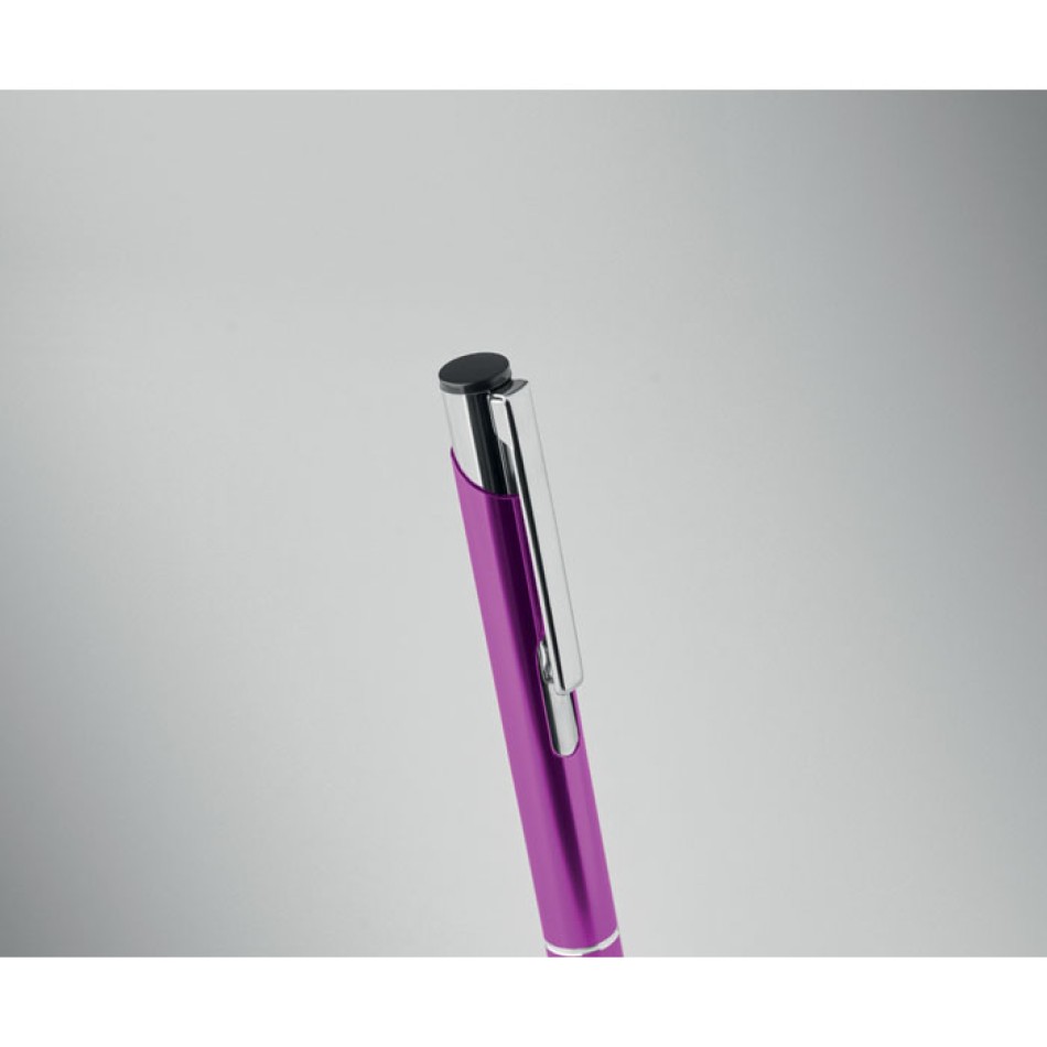 Penna in alluminio ricilato refill blu - BERN - Gadget.it - 