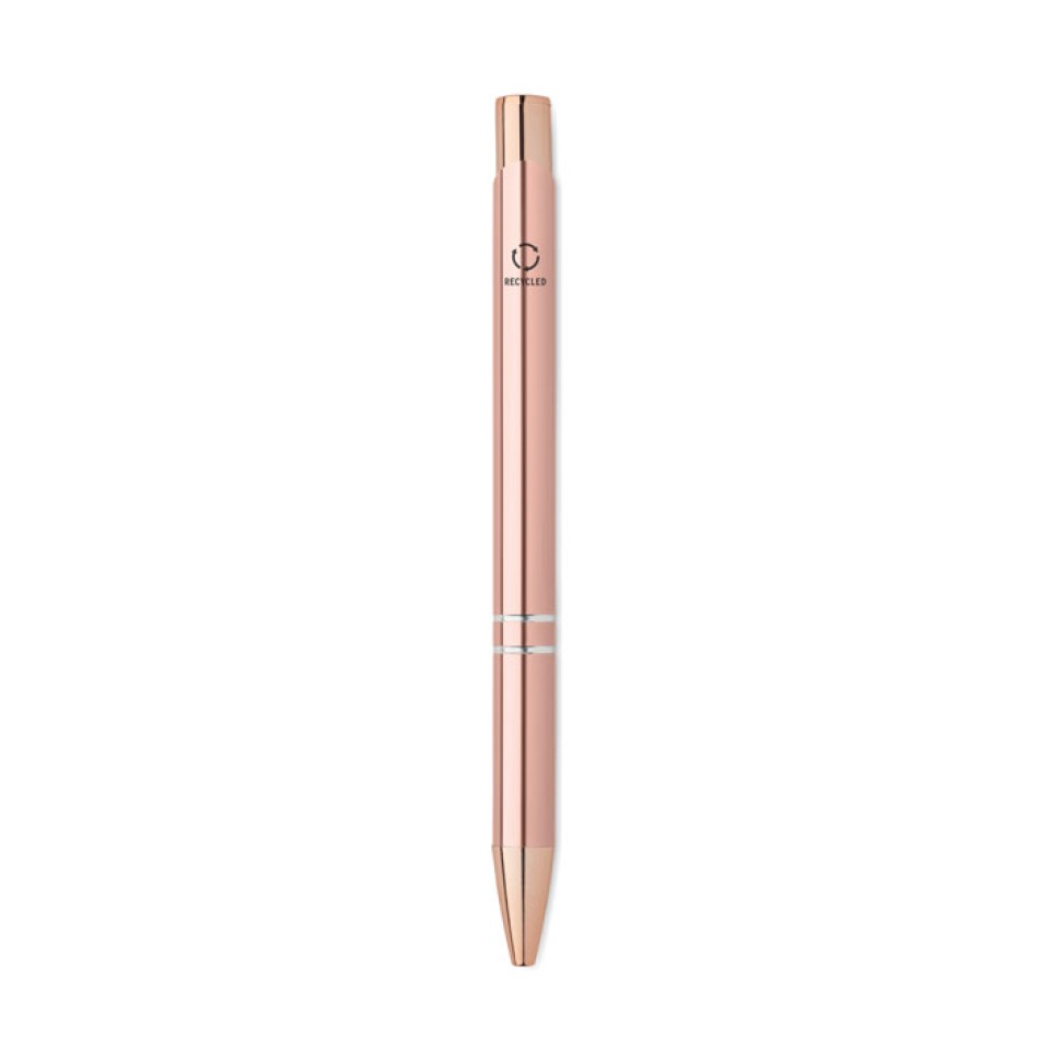 Penna in alluminio ririclato refill blu - BERN ROSE - Gadget.it - 