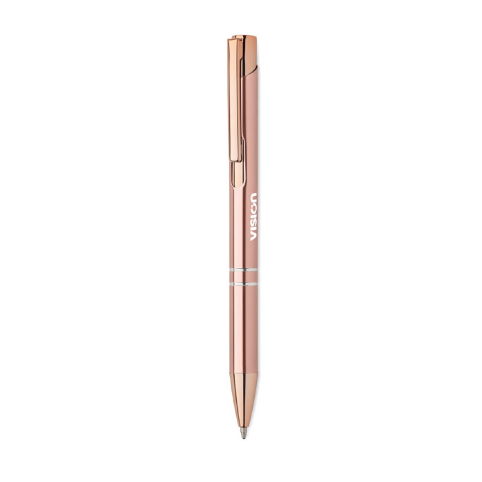 Penna in alluminio ririclato refill blu - BERN ROSE - Gadget.it - 
