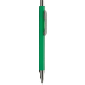 Penna in materiale plastificato refill nero - CORDA - Gadget.it - 
