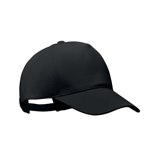 Cappellino 5 Pannelli in Cotone Organico Spazzolato 250 g/m² - Gadget.it - 