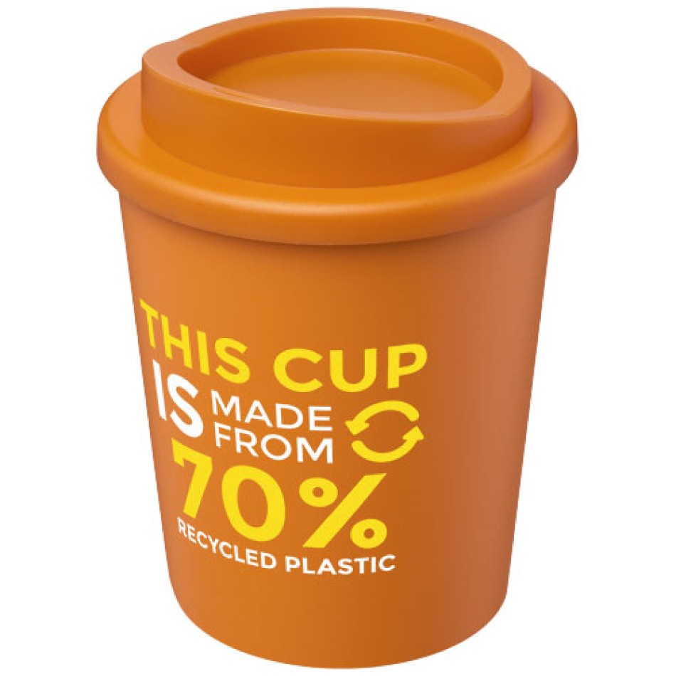 Bicchiere da 250ml in materiale riciclato - AMERICANO® ESPRESSO ECO - Gadget.it - 