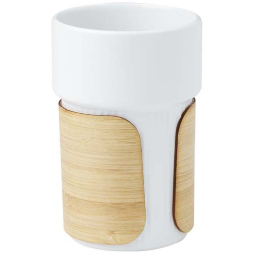 Thermos in Ceramica Fika con Custodia in Bamboo - Gadget.it - 