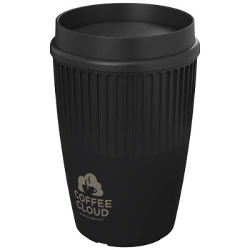 Bicchiere da 350 ml con coperchio a 360° Cirrus - Gadget.it - 