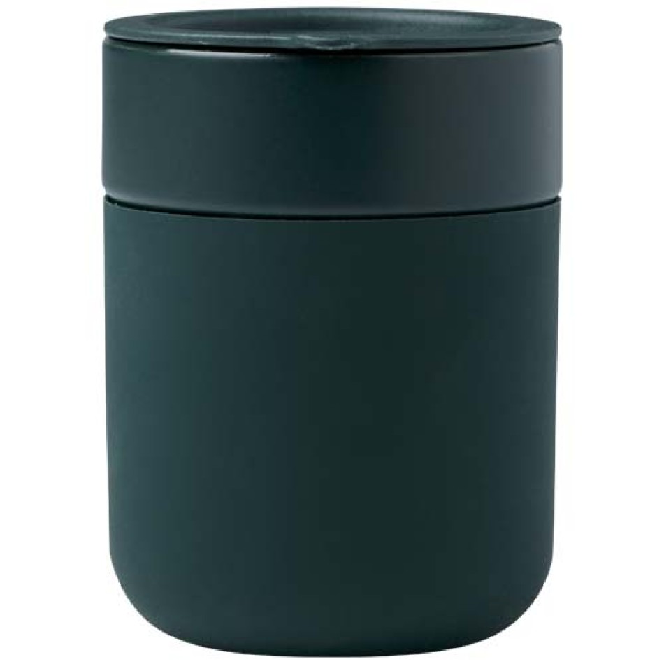 Bicchiere in ceramica con involucro in silicone e coperchio in plastica da 330 ml Java - Gadget.it - 