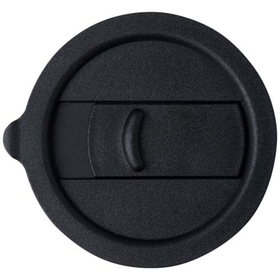 Bicchiere in ceramica con involucro in silicone e coperchio in plastica da 330 ml Java - Gadget.it - 